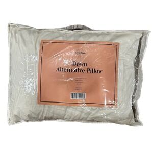Brooklinen Down Alternative Pillow Standard‎ 20' X 26' Hypoallergenic White new